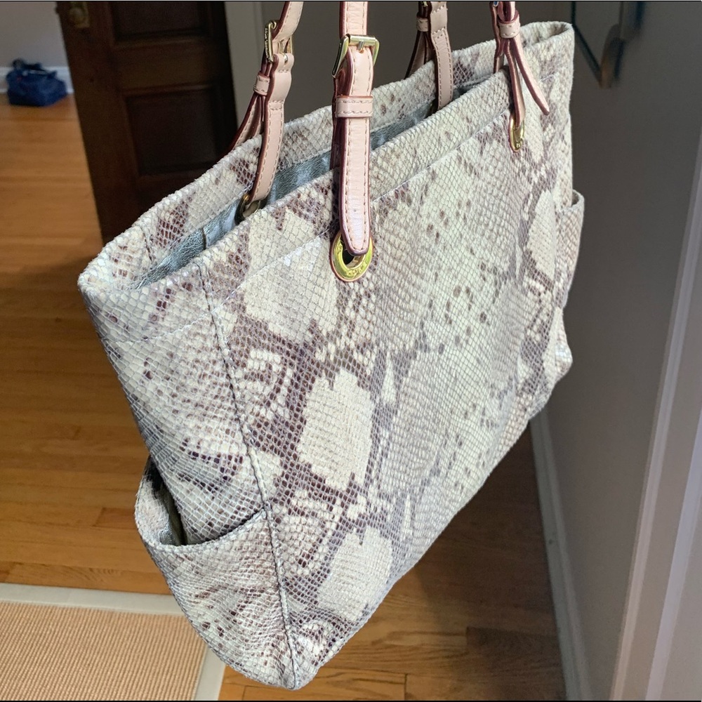 Snakeskin Tote